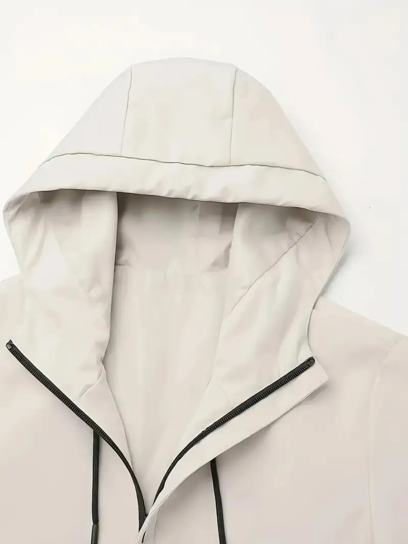 Chaqueta cortavientos para hombre y mujer con estampado de la bandera de Noruega - Cortavientos para exteriores para todas las estaciones, abrigo con capucha y cremallera completa con bolsillos con cremallera, poliéster lavable a máquina para senderismo,